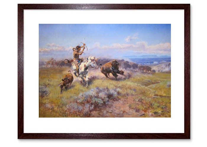North American IndianFramed Print